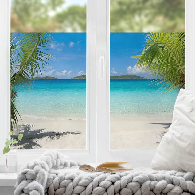 Pellicola per vetri per salone Maldive perfette