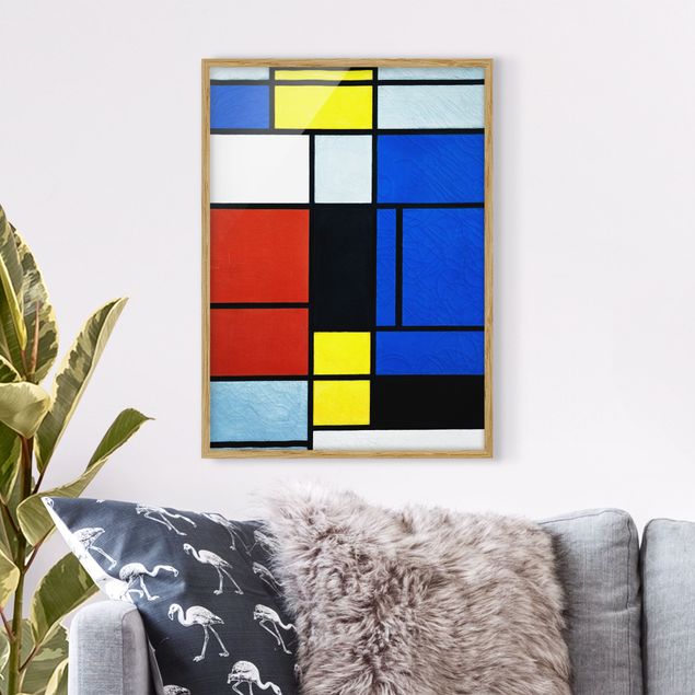 quadro astratto Piet Mondrian - Tableau n. 1