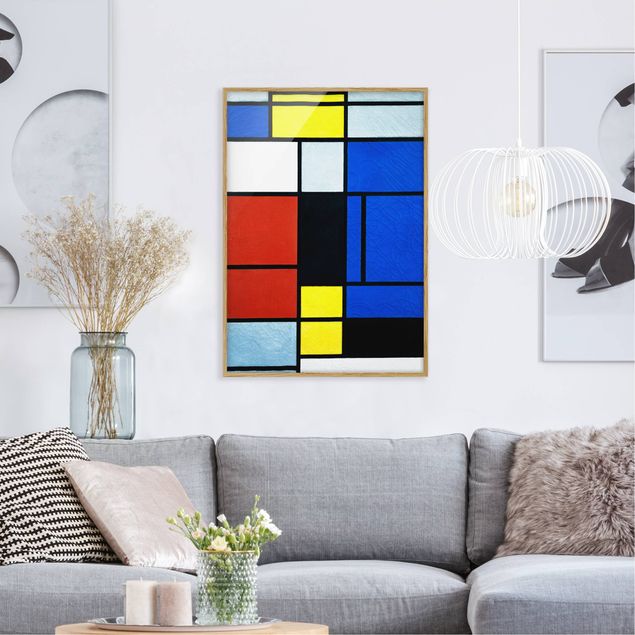 Abstrakte Kunst Piet Mondrian - Tableau n. 1