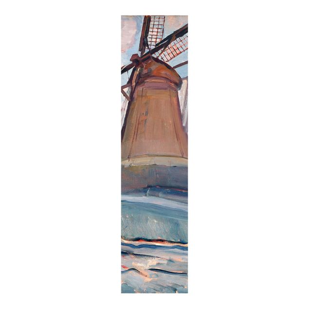 set tende a pannello Piet Mondrian - Mulino a vento