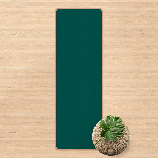 Tappetino yoga - Verde pino