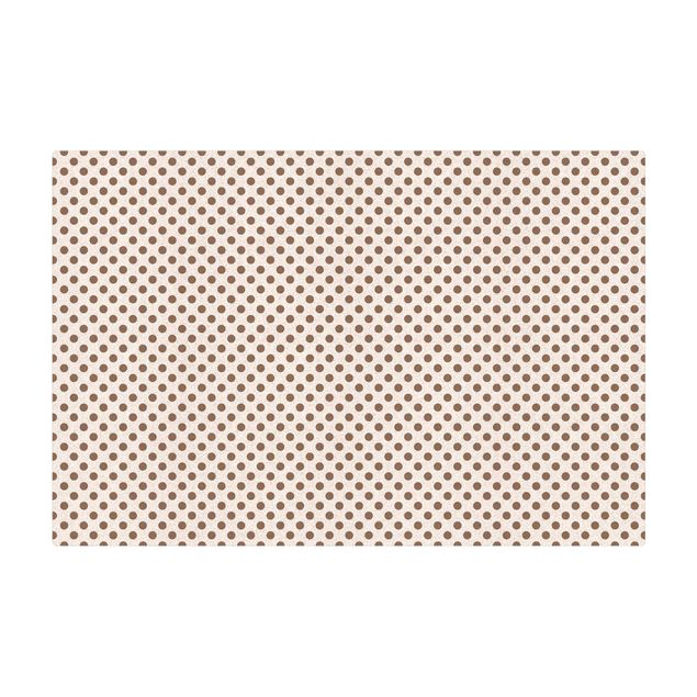 Tappetino di sughero - Punti grigi su bianco - Formato orizzontale 3:2