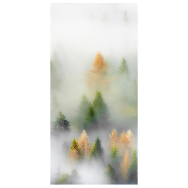 Tenda a pannello - Nube di foresta in autunno - 250x120cm
