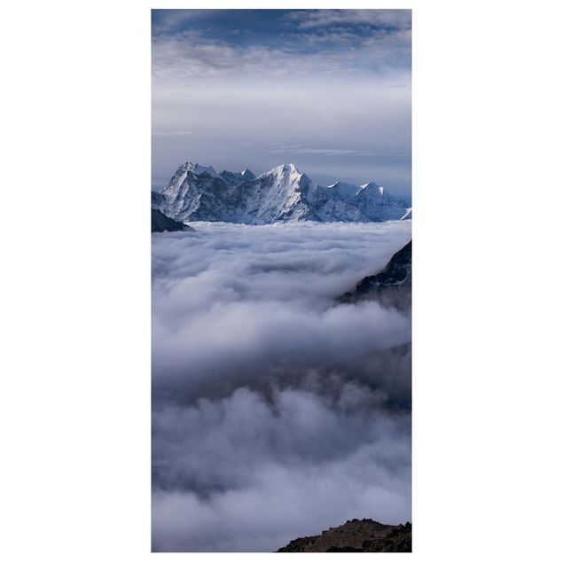 Tenda a pannello - Mare di nubi in Himalaya - 250x120cm