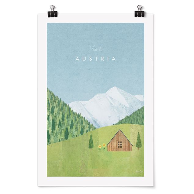 Poster - Poster di viaggio - Austria