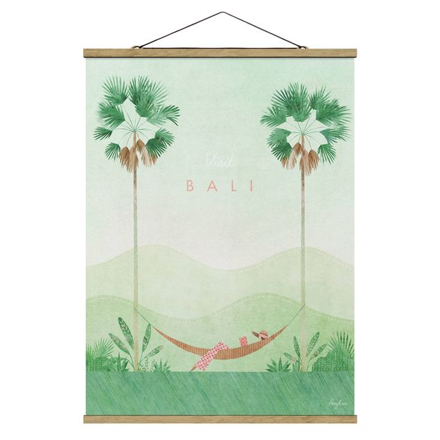 Foto su tessuto da parete con bastone - Poster di viaggio - Bali - Verticale 3:4