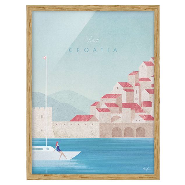 Poster con cornice - Poster di viaggio - Croazia