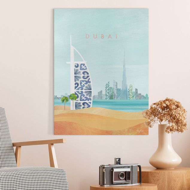 Quadri Dubai Poster di viaggio - Dubai