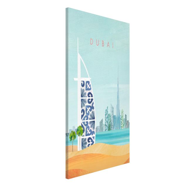 Lavagna magnetica per ufficio Poster di viaggio - Dubai