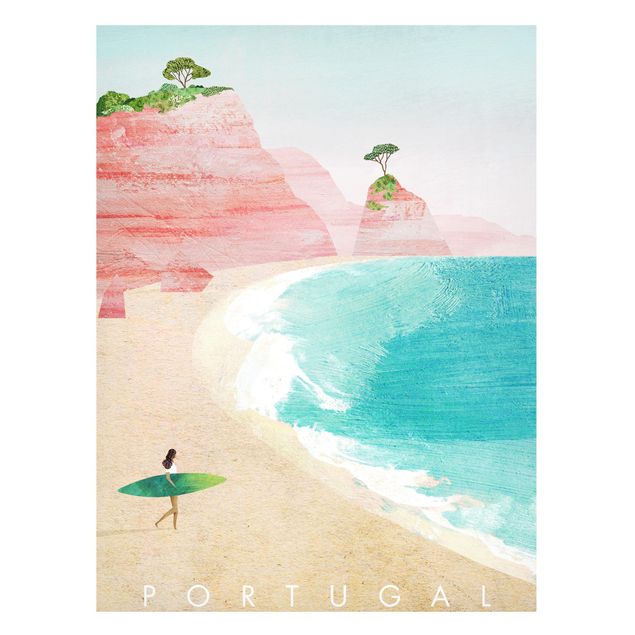 Lavagna magnetica - Poster di viaggio - Portogallo