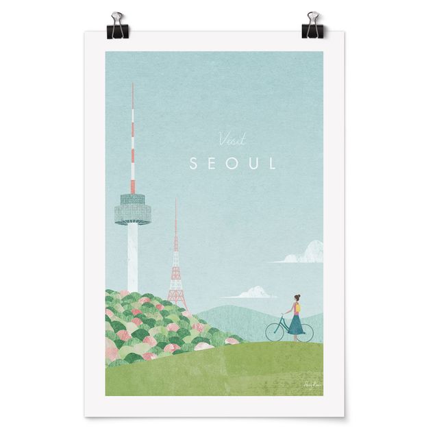 Poster - Poster di viaggio - Seul