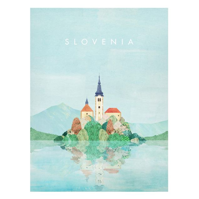 Lavagna magnetica - Poster di viaggio - Slovenia