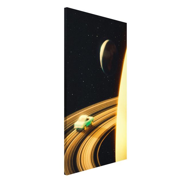 Lavagna magnetica nero Collage retrò - Saturn Highway