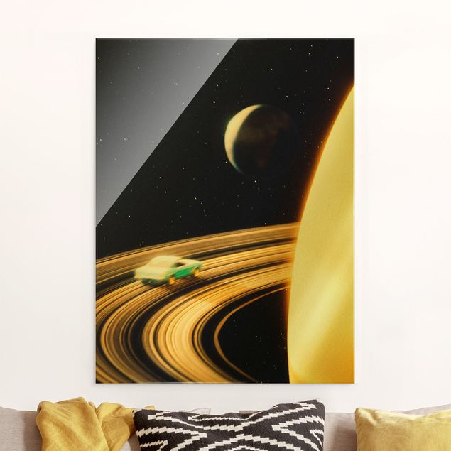 Riproduzioni di Taudalpoi Collage retrò - Saturn Highway