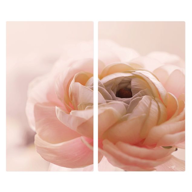 Coprifornelli - Focus su fioritura rosa