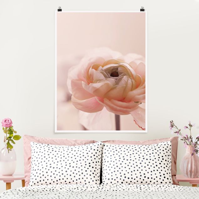 Poster - Focus su fioritura rosa