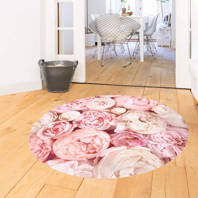 Tappeti bagno moderni Rose Rosa Corallo Shabby