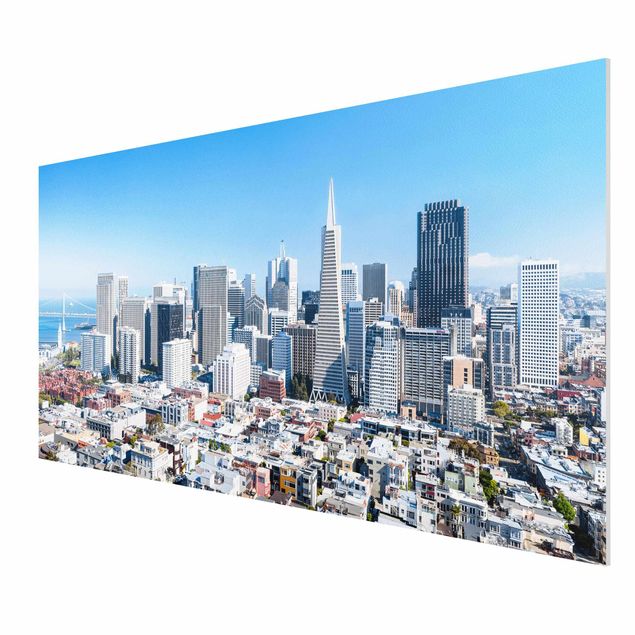 Stampa su Forex - Skyline di San Francisco - Formato orizzontale 2:1