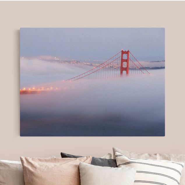 Quadri moderni per soggiorno Il ponte del Golden Gate di San Francisco