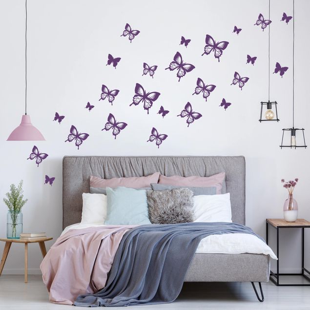 Adesivo murale - Butterflies Set Iii
