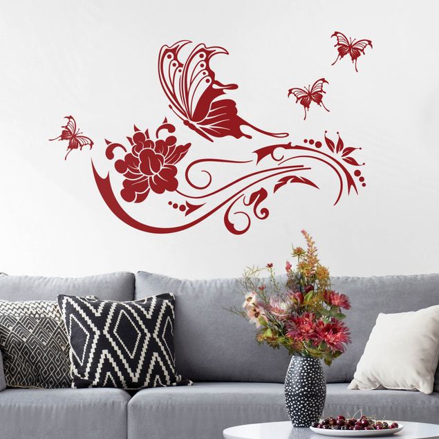 Adesivo murale - farfalla Ranke