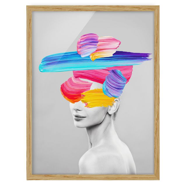 Poster con cornice - Bellezza colorata