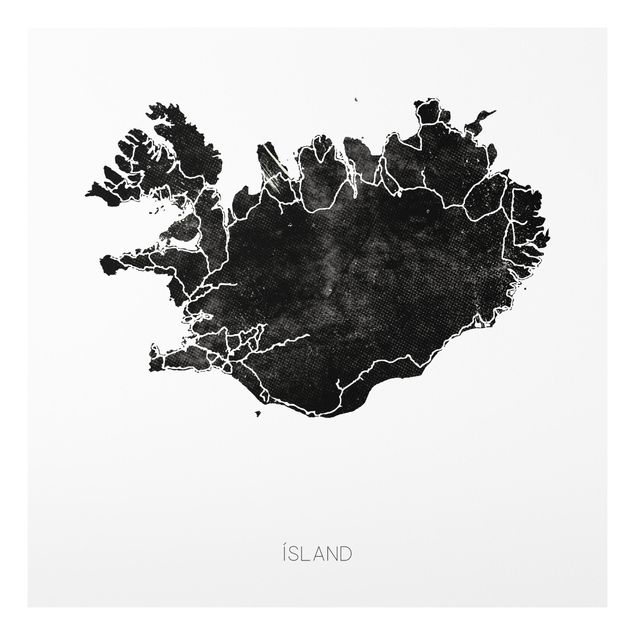 Stampa su Forex - Islanda nera - Quadrato 1:1
