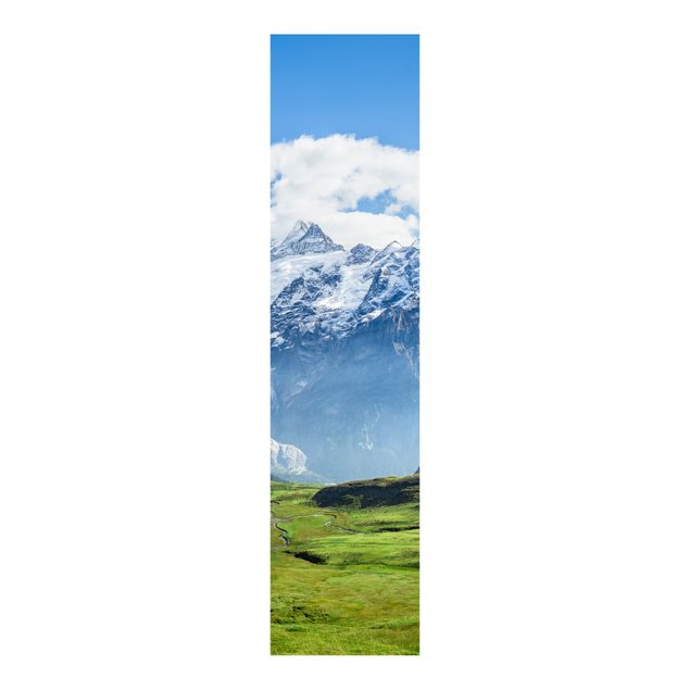 Set tende a pannello Panorama alpino di Swizz