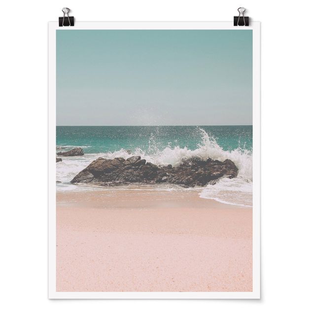Poster - Spiaggia assolata in Messico
