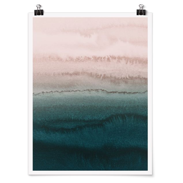 Poster - Gioco di colori fragore delle onde
