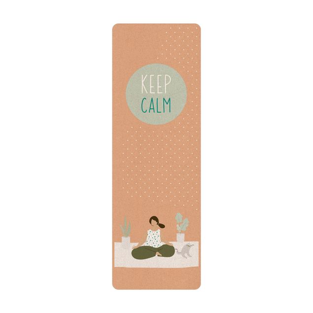 Tappetino yoga - Detto Keep Calm