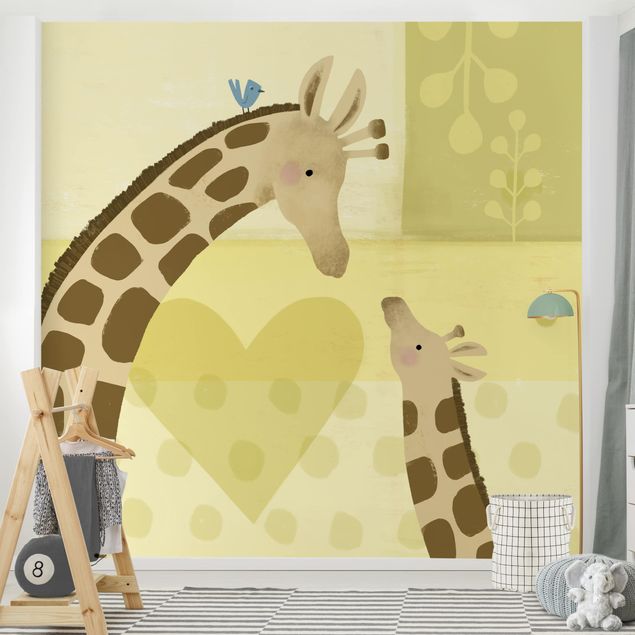 Carta da parati - Io e mia madre - Giraffa