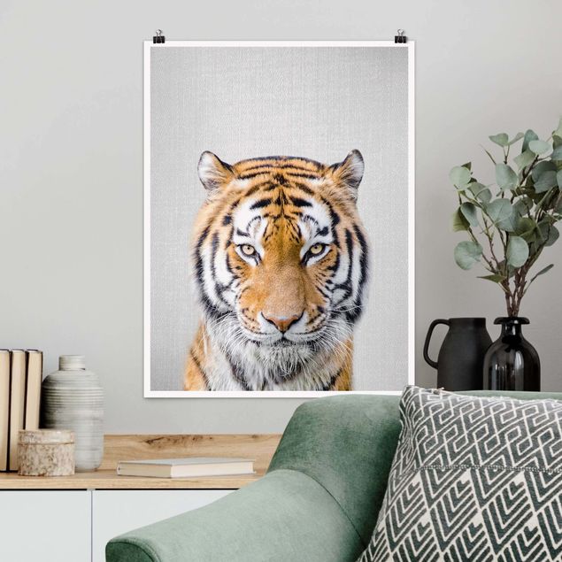 quadri con animali Tigre Tiago
