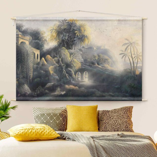 Arazzi da parete xxl Paesaggio tropicale di fantasia