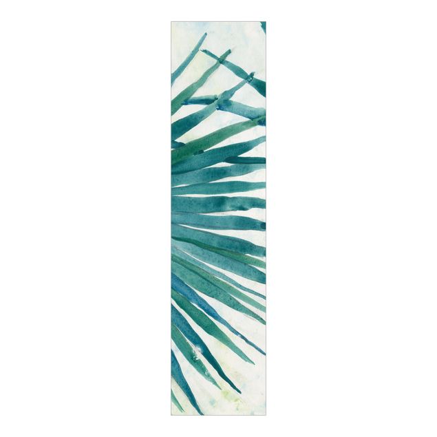 Set tende a pannello Foglie di palma tropicale Primo piano