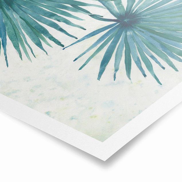 Poster - Foglie di palma tropicali Close-Up