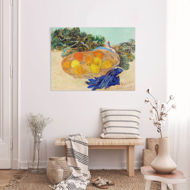 Stampa su tela - Van Gogh - Natura morta con arance - Orizzontale 4:3