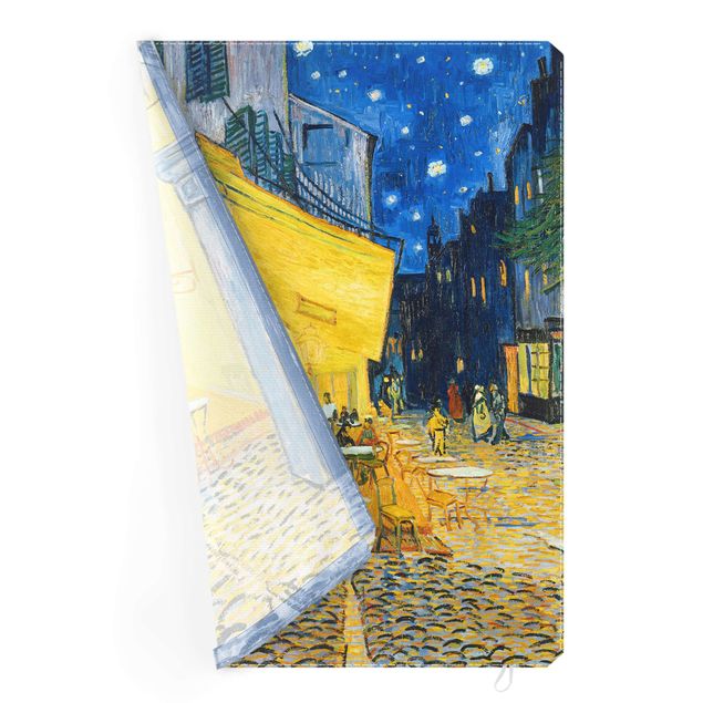Quadro intercambiabile - Vincent van Gogh - Terrazza del caffè ad Arles