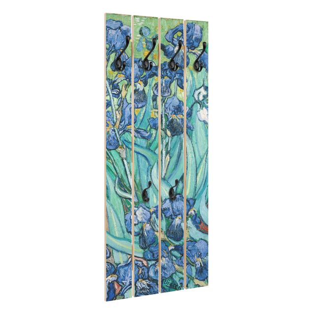 Appendiabiti in legno - Vincent van Gogh - Iris