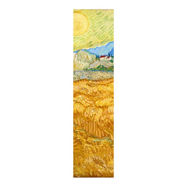 set tende a pannello Vincent Van Gogh - Il raccolto, il campo di grano