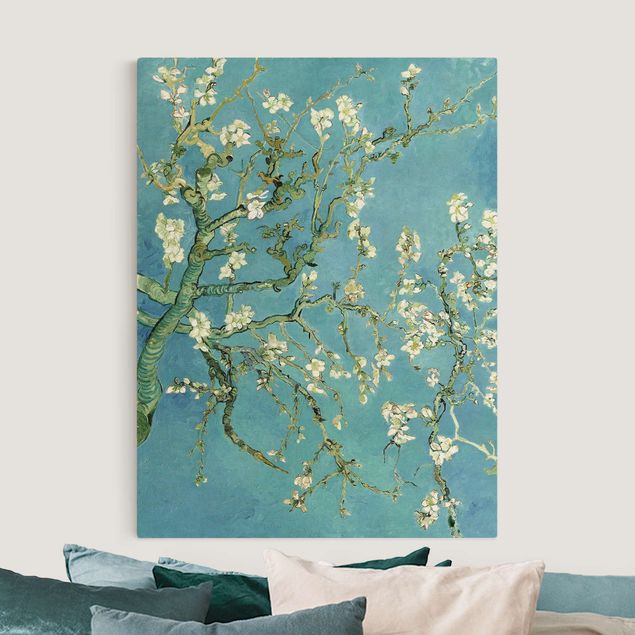 Quadro su tela fiori Vincent Van Gogh - Mandorli in fiore