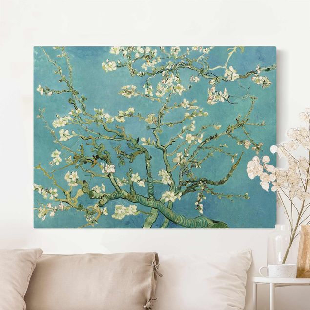 Stampe su tela fiori Vincent Van Gogh - Mandorli in fiore