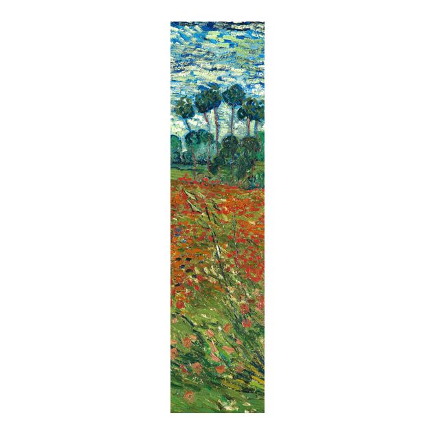 Set tende a pannello Vincent Van Gogh - Campo di papaveri