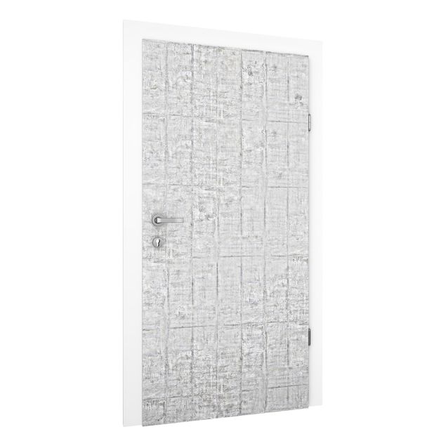 Carta da parati per porte - Concrete Wallpaper - Heavily textured Concrete Slab Wall