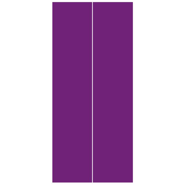 Carta da parati per porte - Colour Purple - Tinta unita