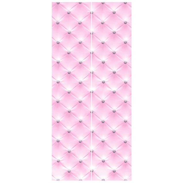 Carta da parati per porte - Diamond Pink Luxury