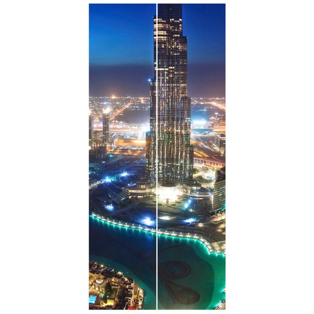 Carta da parati per porte - Dubai Marina