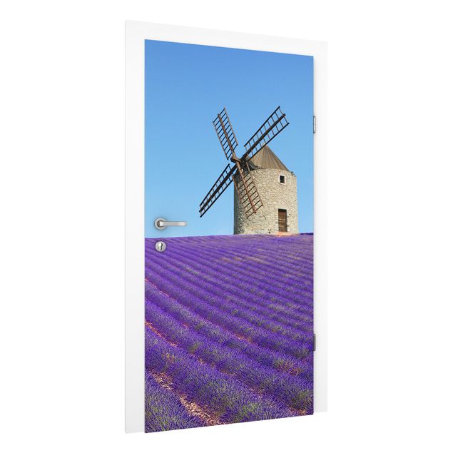 Carta da parati per porte - The Scent Of Lavender In The Provence