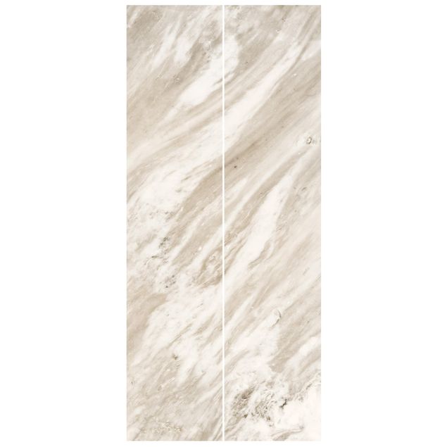 Carta da parati per porte - Palissandro marble beige