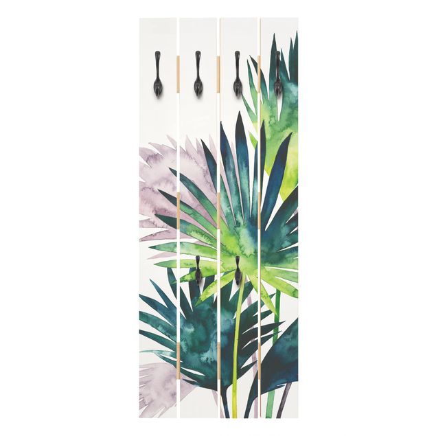 Appendiabiti in legno - Exotic Foliage - Palma